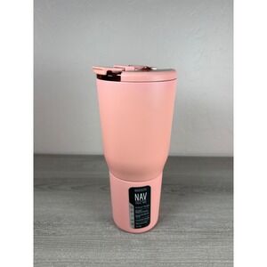 Brumate Nav 35oz Guava Leakproof Insulated Travel Mug Tumbler OctaLock MagFlip